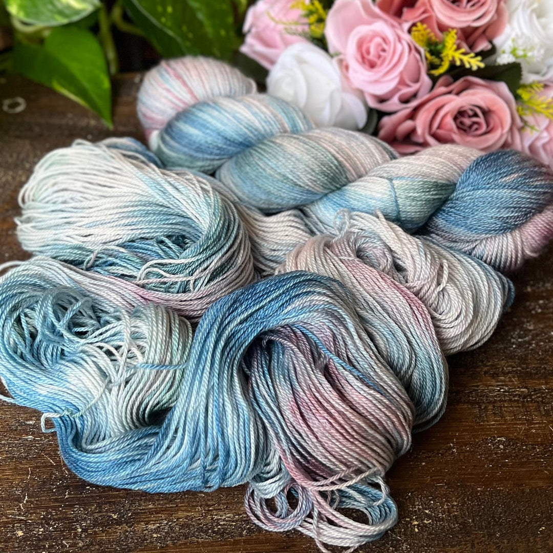 Merino/Bamboo Fingering Hand-dyed Yarn