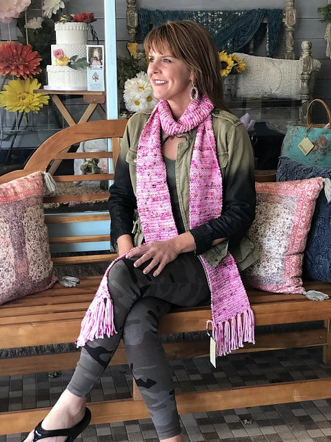 "TJ's Easy Knit Scarf" Knit Scarf Digital Pattern