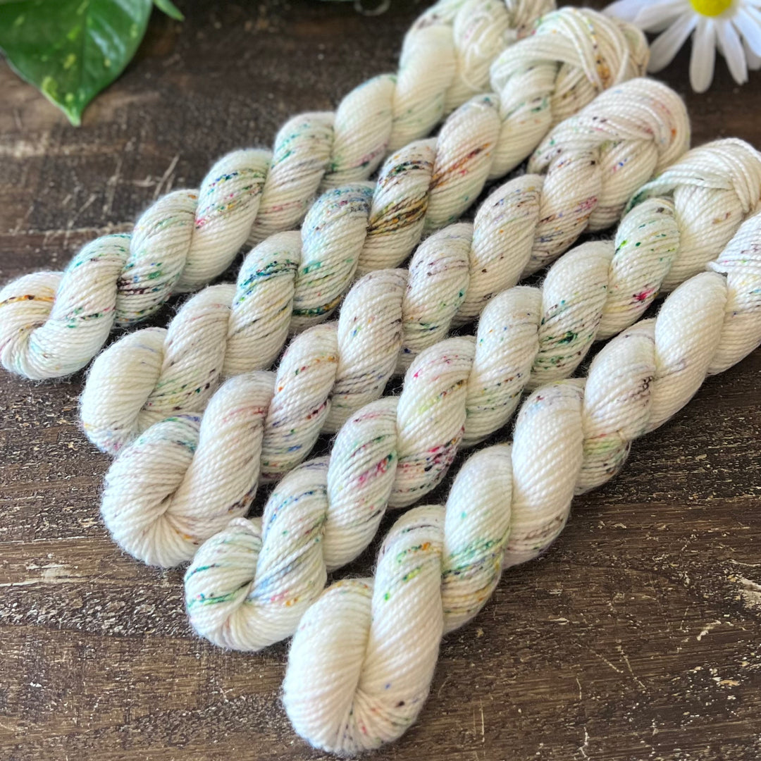 "Sprinkles" Mini Sock Hand-dyed Yarn
