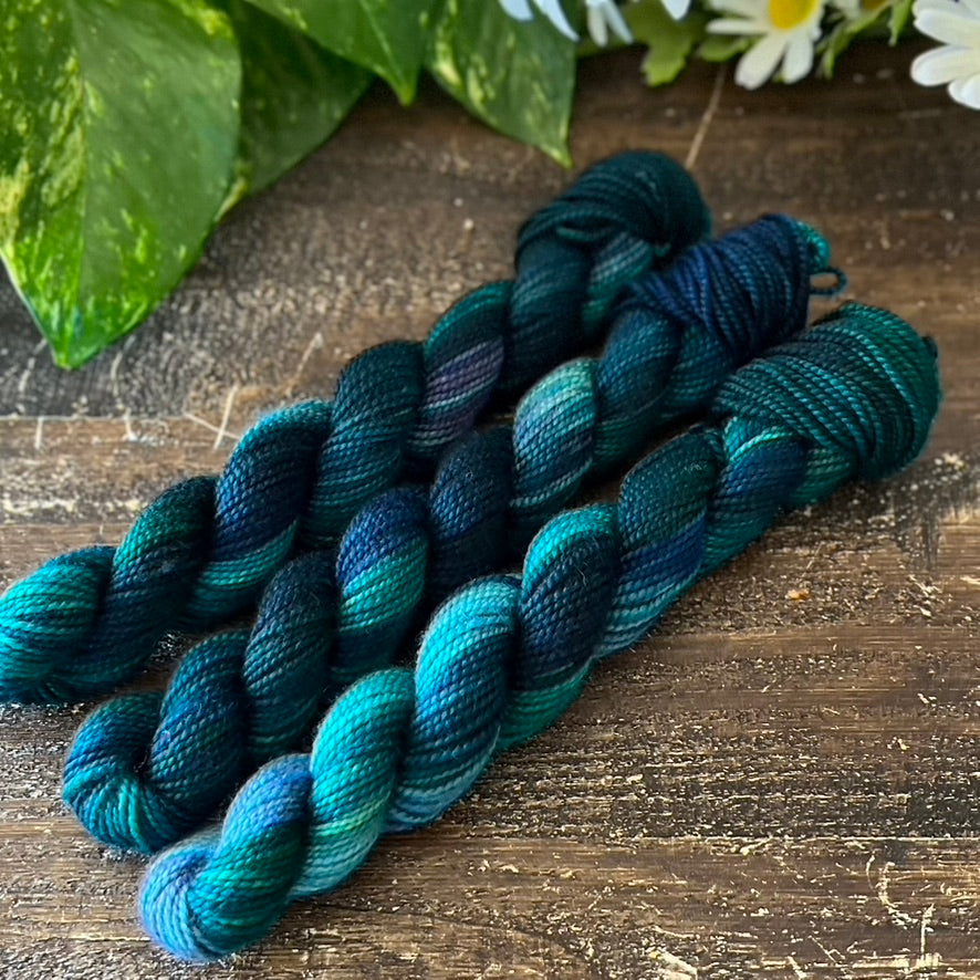 "Liberte'" Mini Sock Hand-dyed Yarn