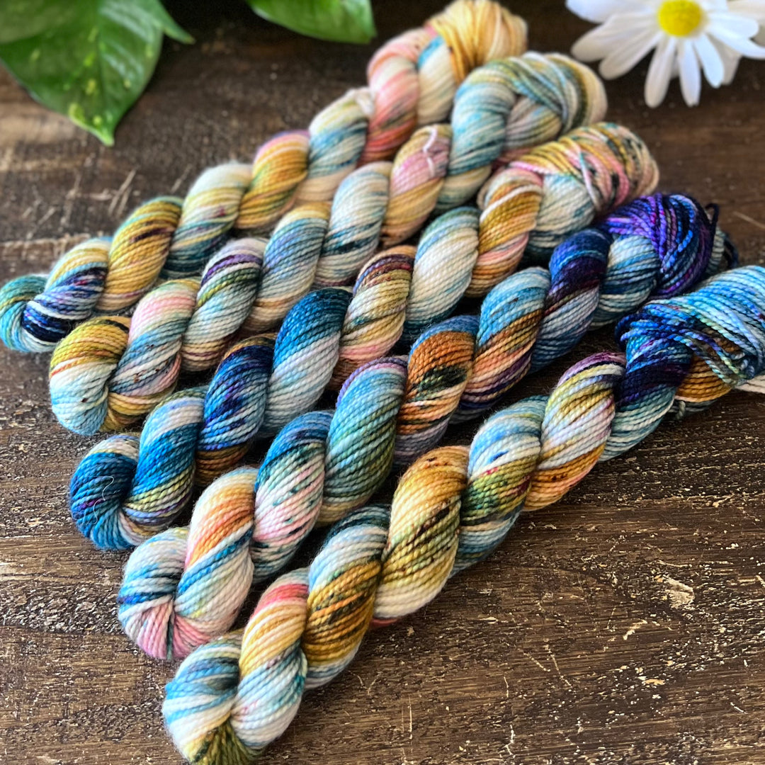 "Elegance" Mini Sock Hand-dyed Yarn