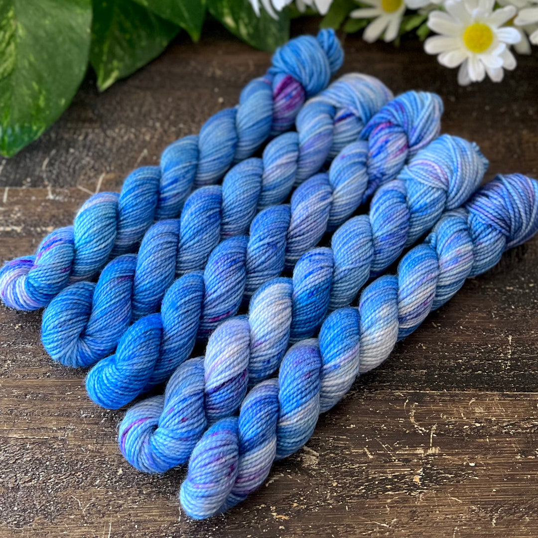 "Early Dawn" Hand-dyed Mini Skeins