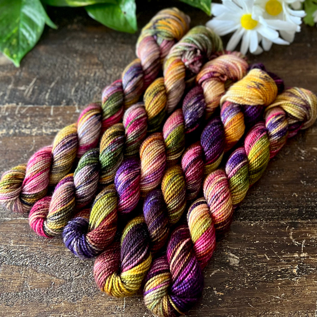 "Versailles" Mini Sock Hand-dyed Yarn