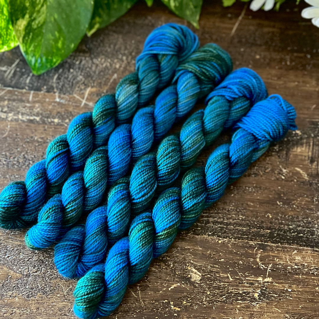 "Nightingale" Mini Sock Hand-dyed Yarn