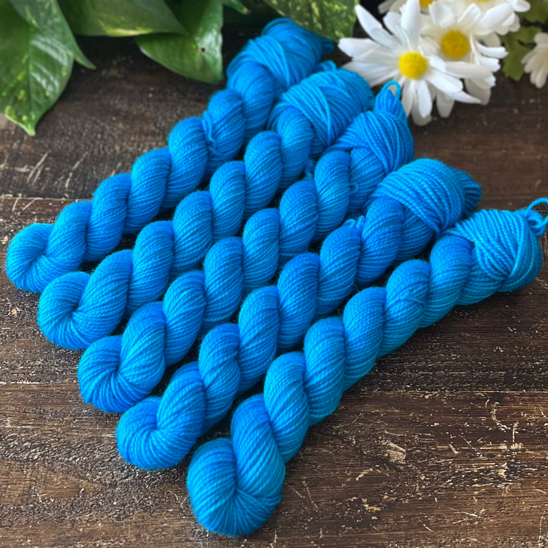 "Island Time" Mini Sock Hand-dyed Yarn