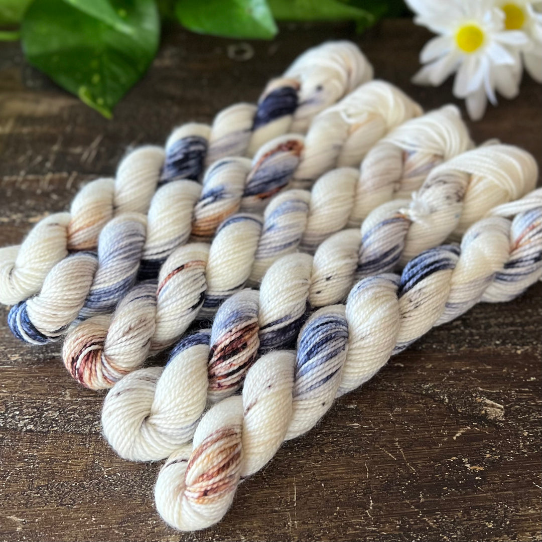 "Winter" Mini Sock Hand-dyed Yarn