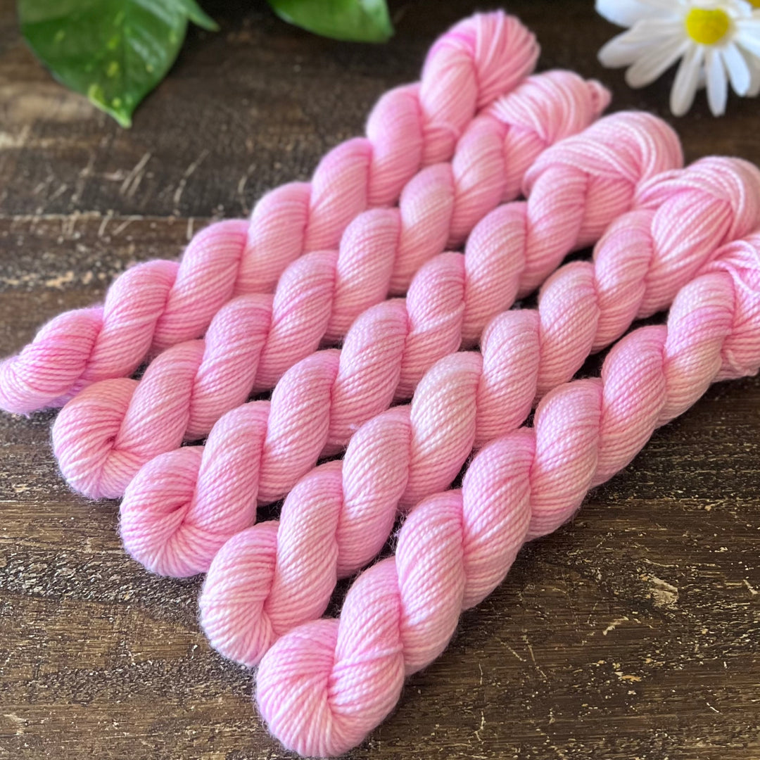 "Ballerina" Hand-dyed Mini Skeins
