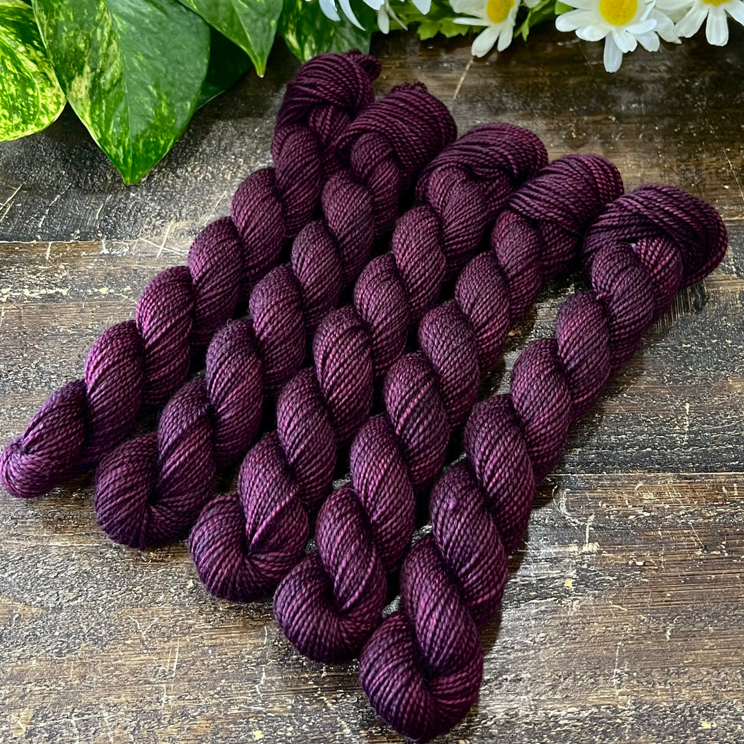 "Rumors" Mini Sock Hand-dyed Yarn