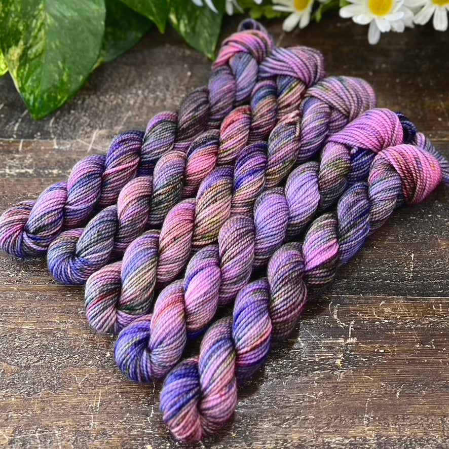 "Love Me Tender" Mini Sock Hand-dyed Yarn