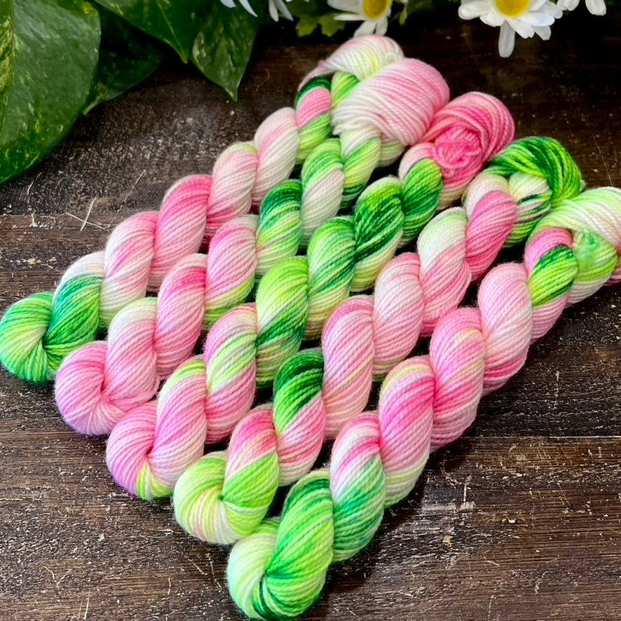 "Over the Rainbow" Mini Sock Hand-dyed Yarn