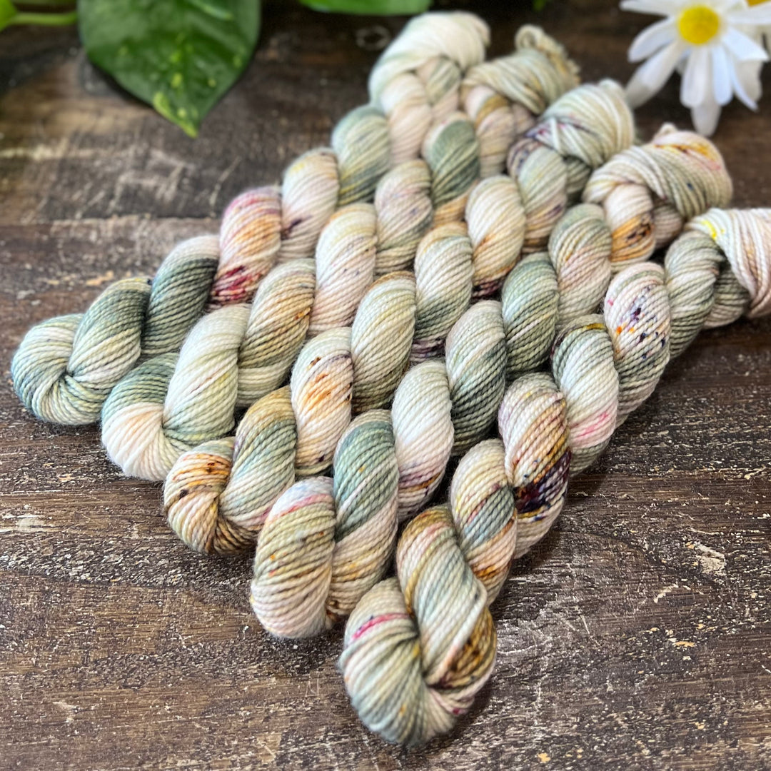 "Hidden Grove" Mini Sock Hand-dyed Yarn