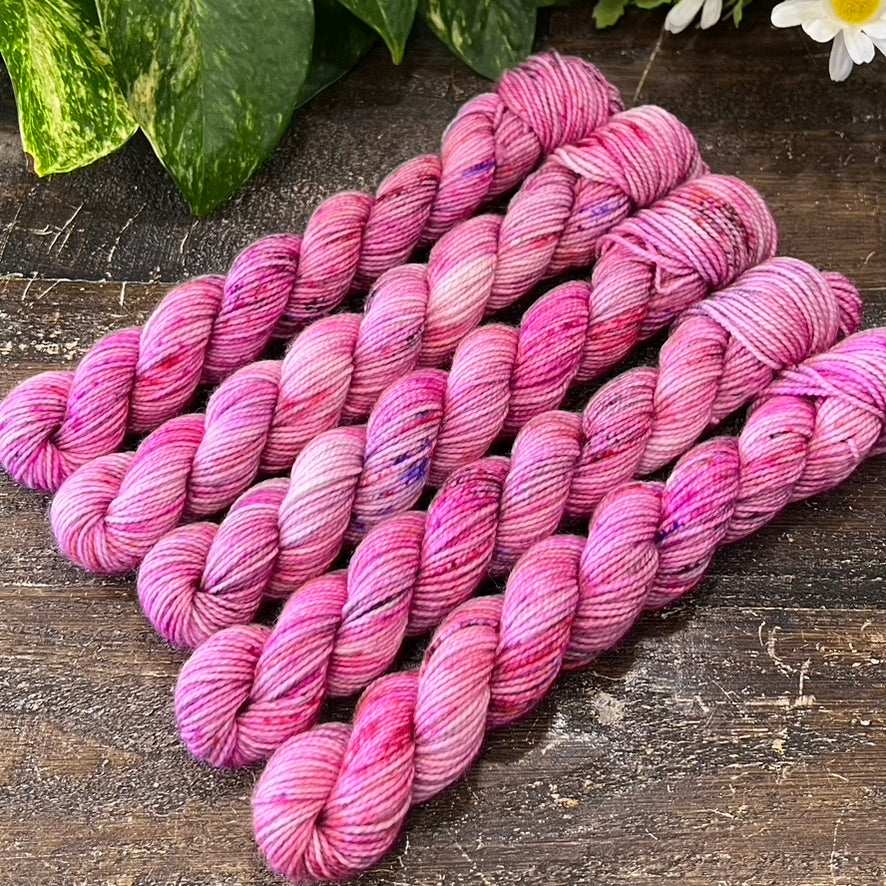 "Sandra Dee" Mini Sock Hand-dyed Yarn