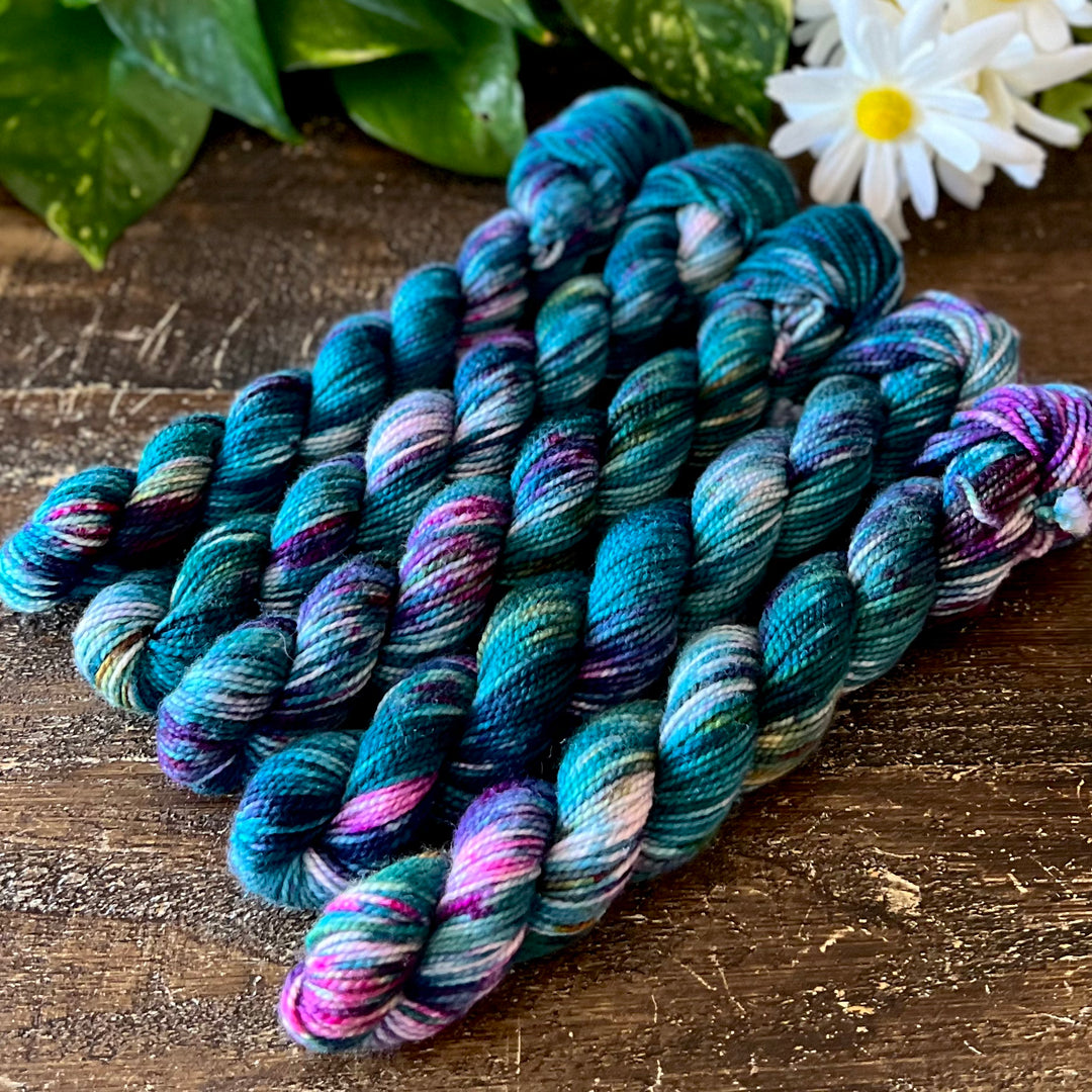 "Paris" Mini Sock Hand-dyed Yarn