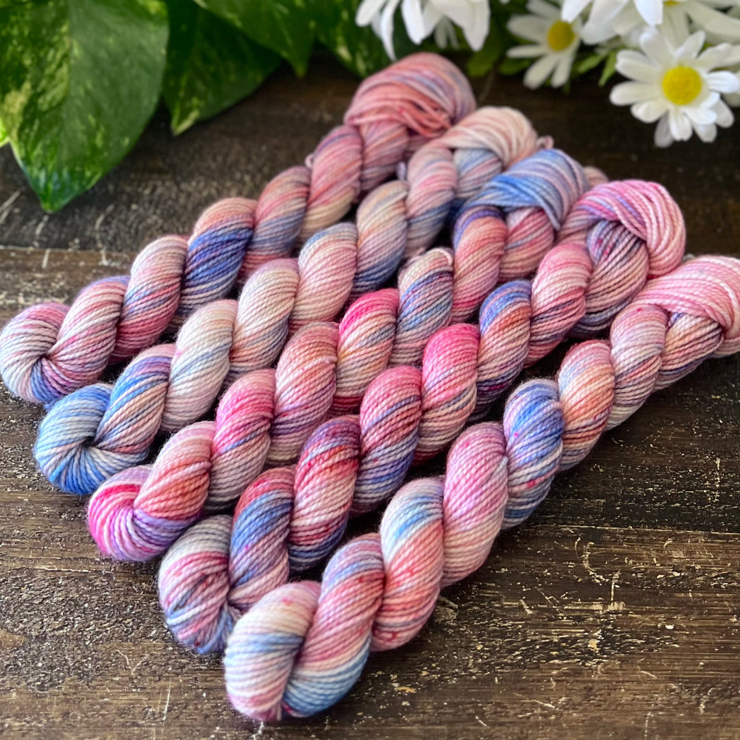 "Bliss" Mini Sock Hand-dyed Yarn