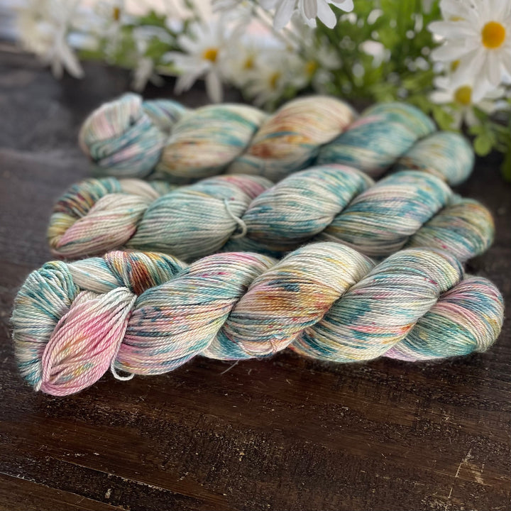 "Paris Gardens" Hand-Dyed Alpaca Dreams Yarn