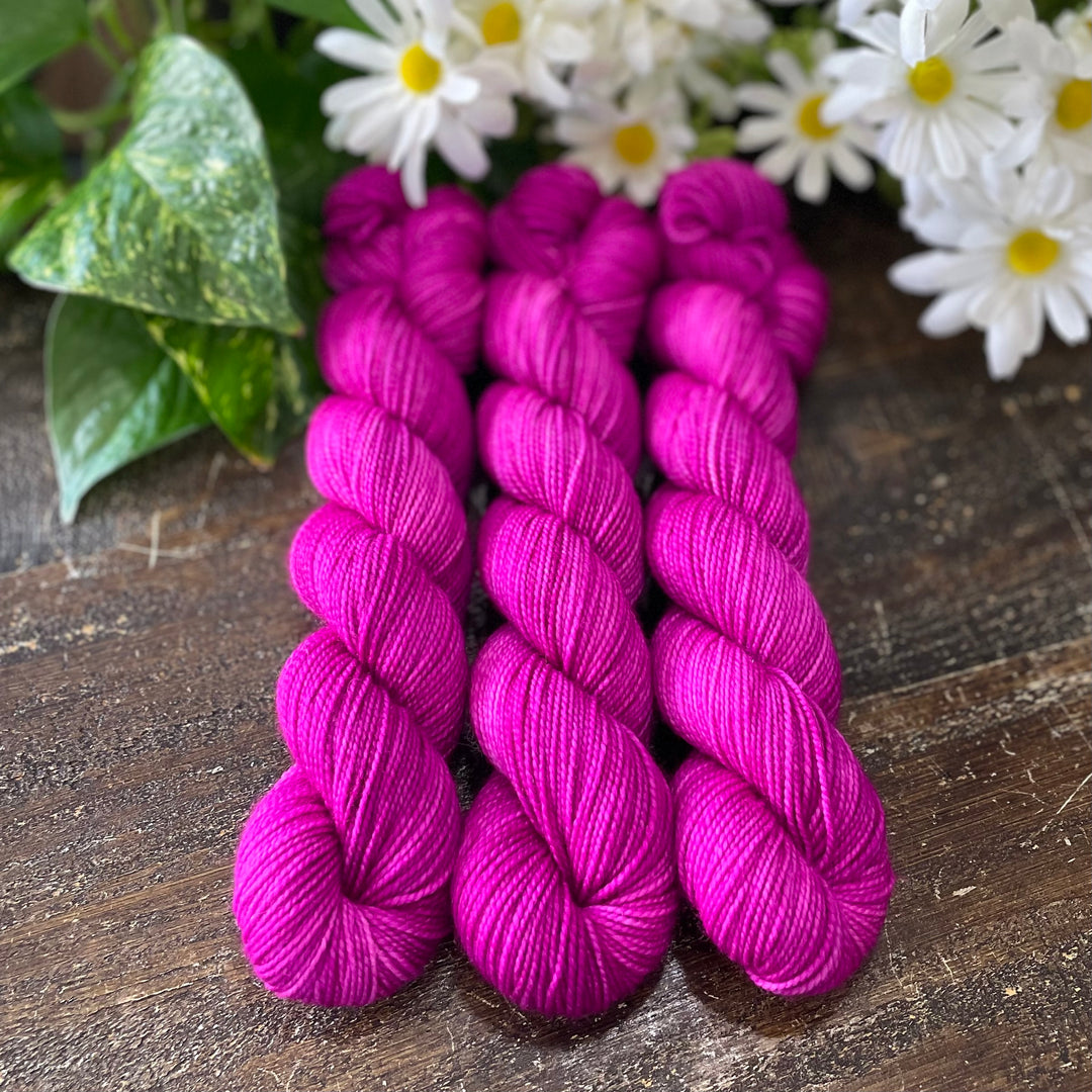 "Sassy" Deluxe Sock Halves Hand-Dyed Yarn