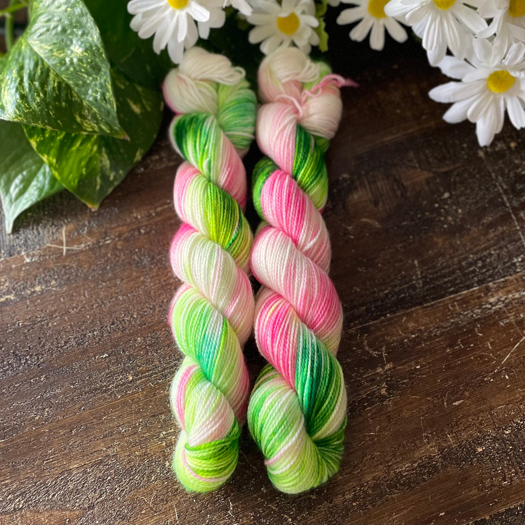 "Over the Rainbow" Deluxe Sock Halves Hand-Dyed Yarn