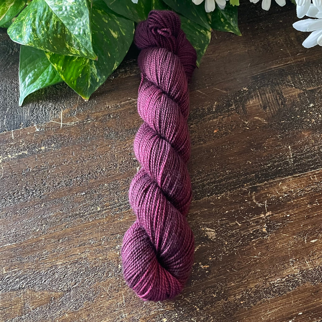 "Rumors" Deluxe Sock Halves Hand-Dyed Yarn
