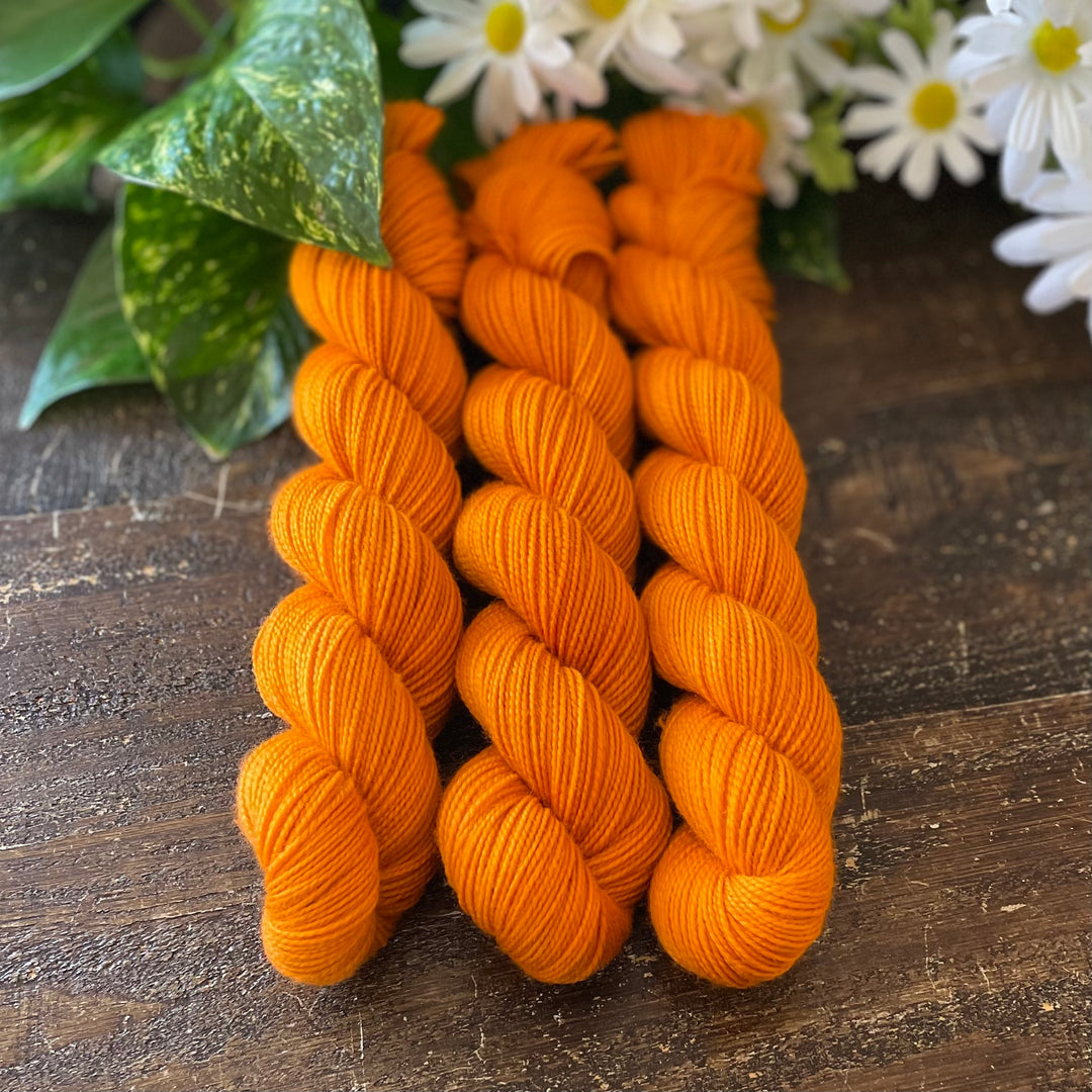 "Monarch" Deluxe Sock Halves Hand-Dyed Yarn