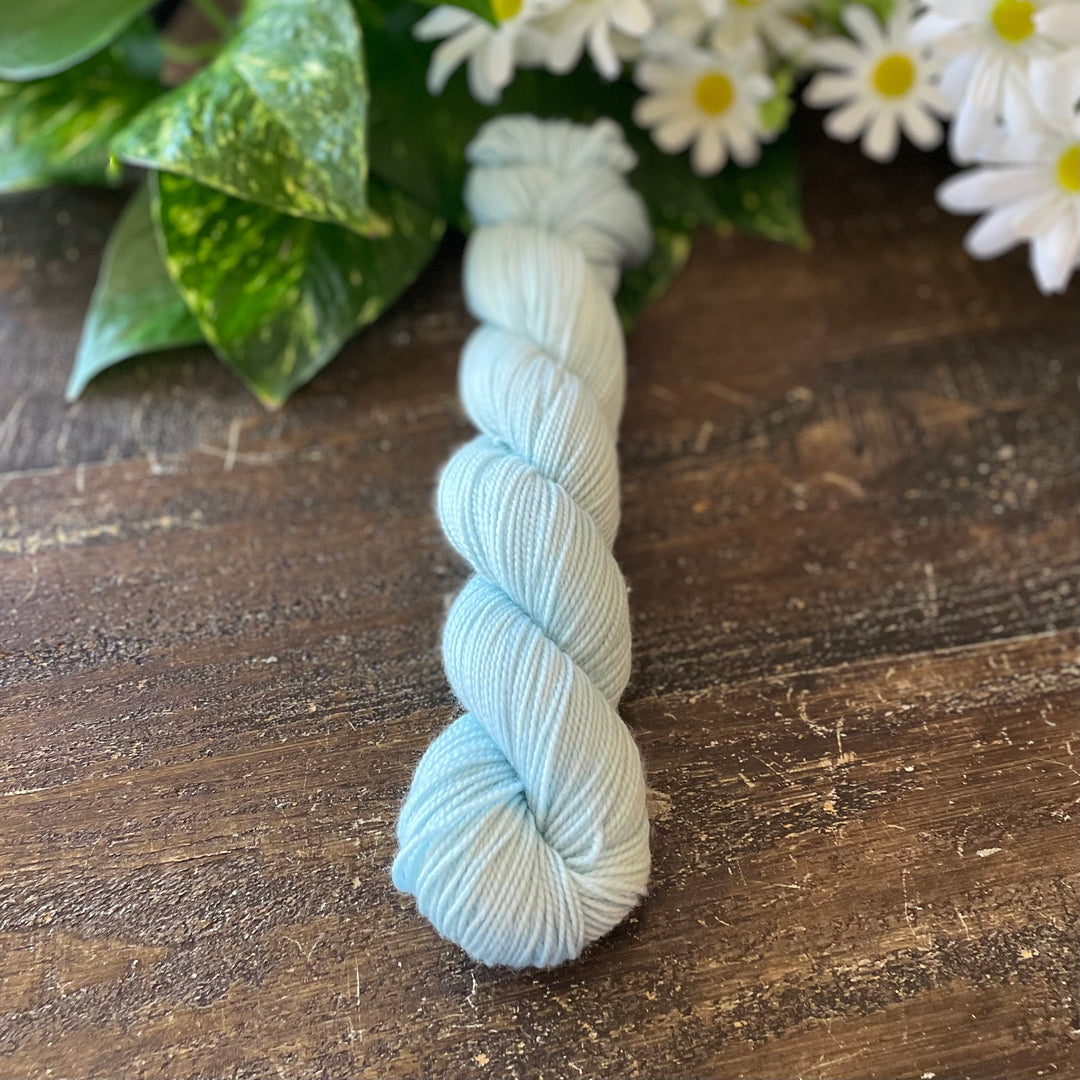 "Whisper" Deluxe Sock Halves Hand-Dyed Yarn