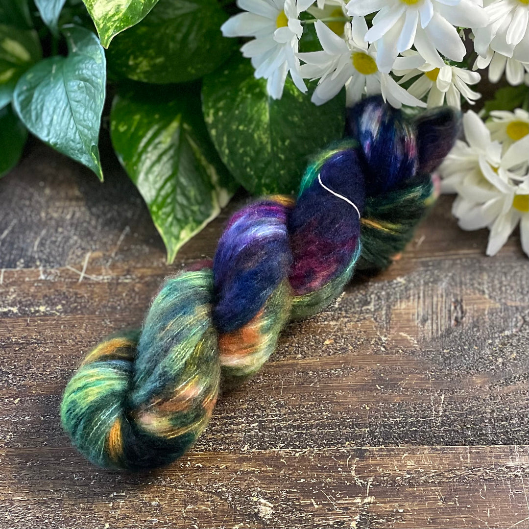 "Elegance" Hand-Dyed Yarn - Brushed Cashmere