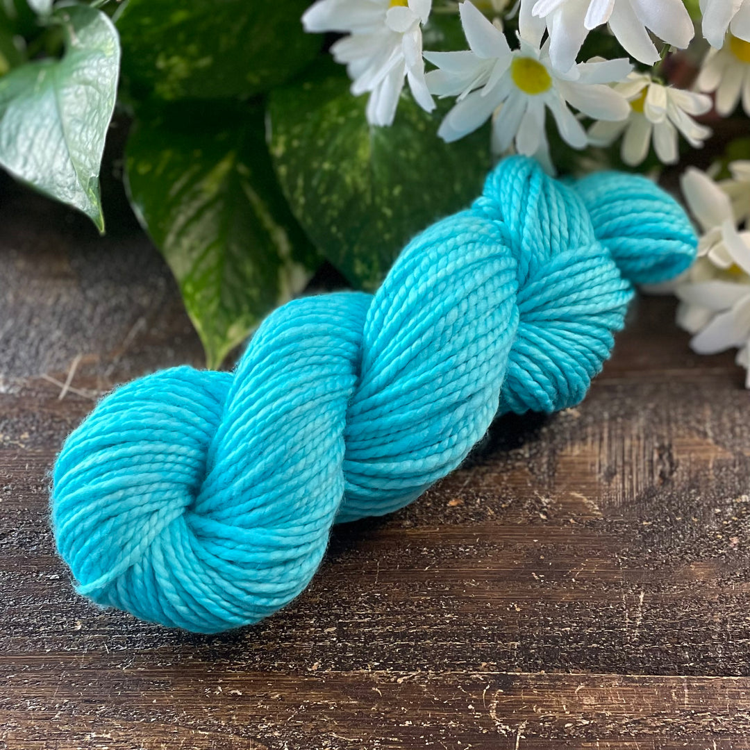 "Crystal Waters" Hand-dyed Yarn - Bulky