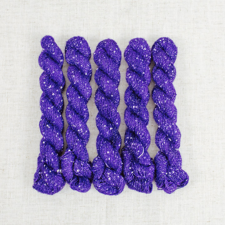 "Amethyst" Sequin Hand-Dyed Yarn