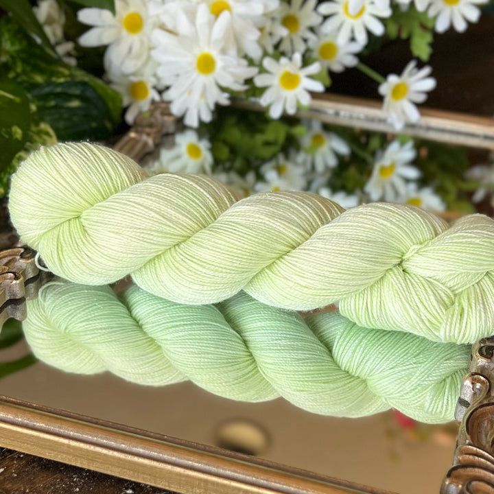 Deluxe Sparkle Fingering Hand-dyed Yarn