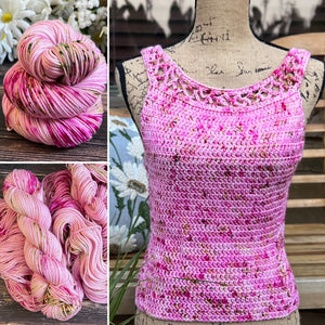 "Pink Everyday" Hand-dyed Yarn