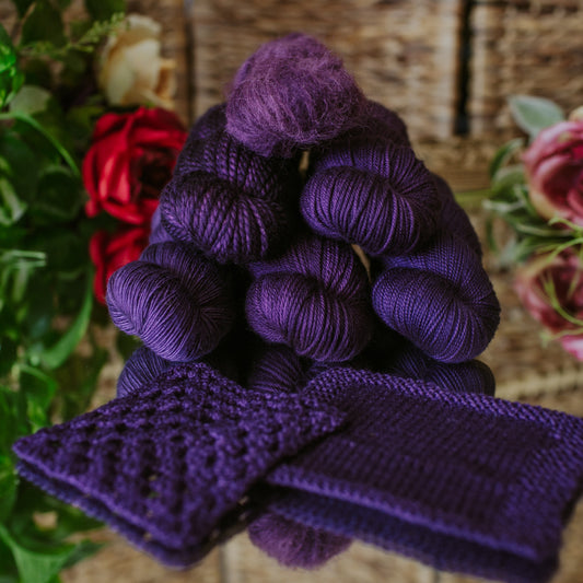 "The Royal Way" Hand-dyed Yarn - "Outlander" Collection