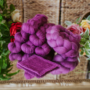 "Highland Heather" Hand-dyed Yarn - "Outlander" Collection