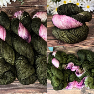 "Succulent" Hand-dyed Yarn