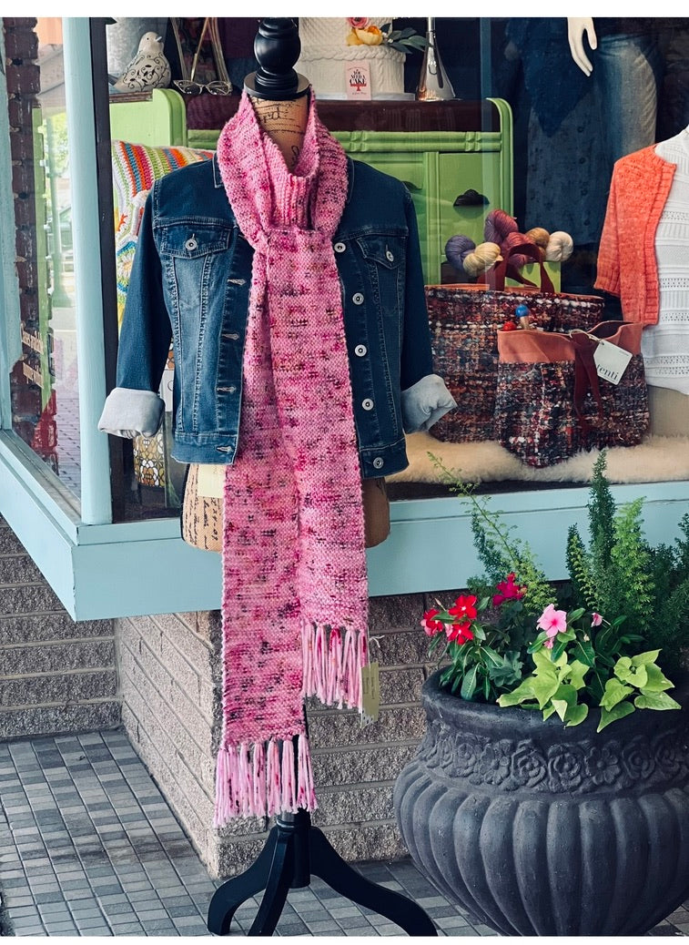 "TJ's Easy Knit Scarf" Knit Scarf Digital Pattern