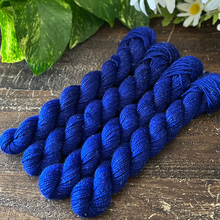 "Sapphire" Mini Sock Hand-dyed Yarn