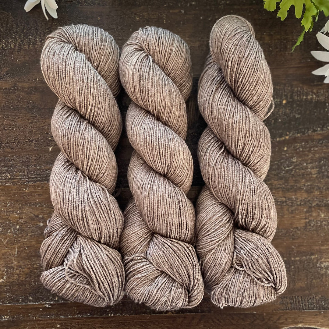 “Castle Leoch" Hand-dyed Merino/Cotton Yarn