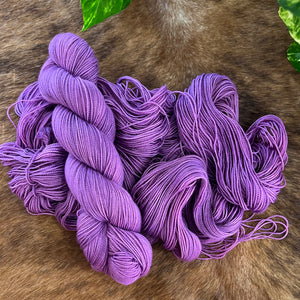 "Peony" Merino Fingering Hand-dyed Yarn (Discontinued Base)