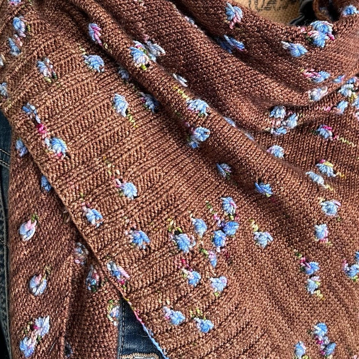 "Basket of Berries" Assigned Pooling Hand-dyed Yarn