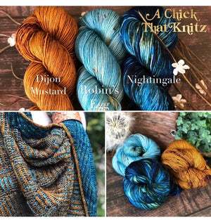 Brioche Tiles Shawl Kit