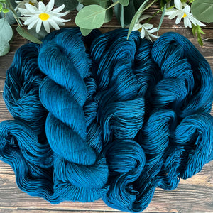 "Prussian Blue" Hand-dyed Yarn