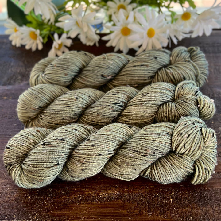 "Herbalist" Donegal Tweed  Hand-dyed Yarn