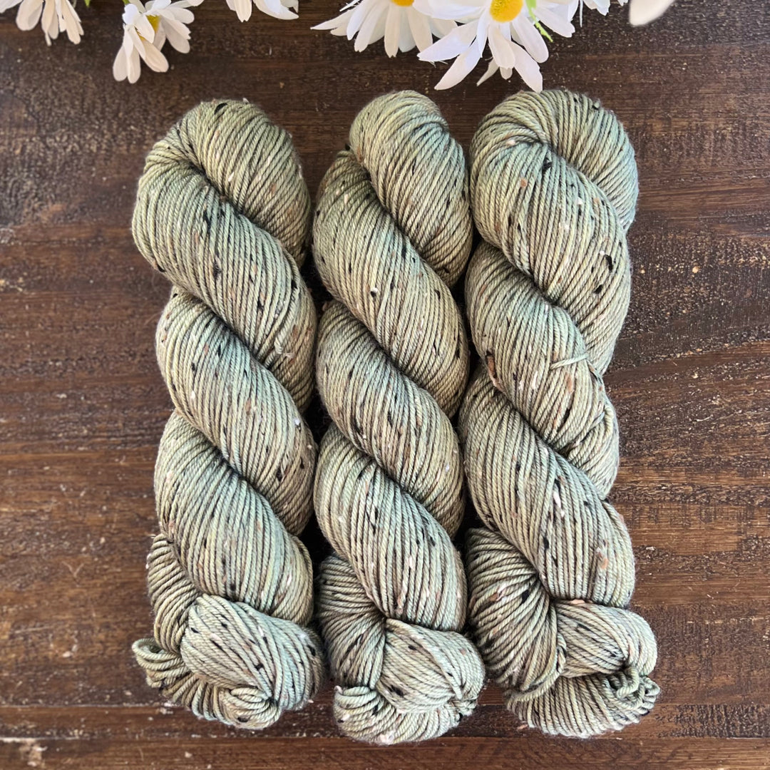 "Herbalist" Donegal Tweed  Hand-dyed Yarn