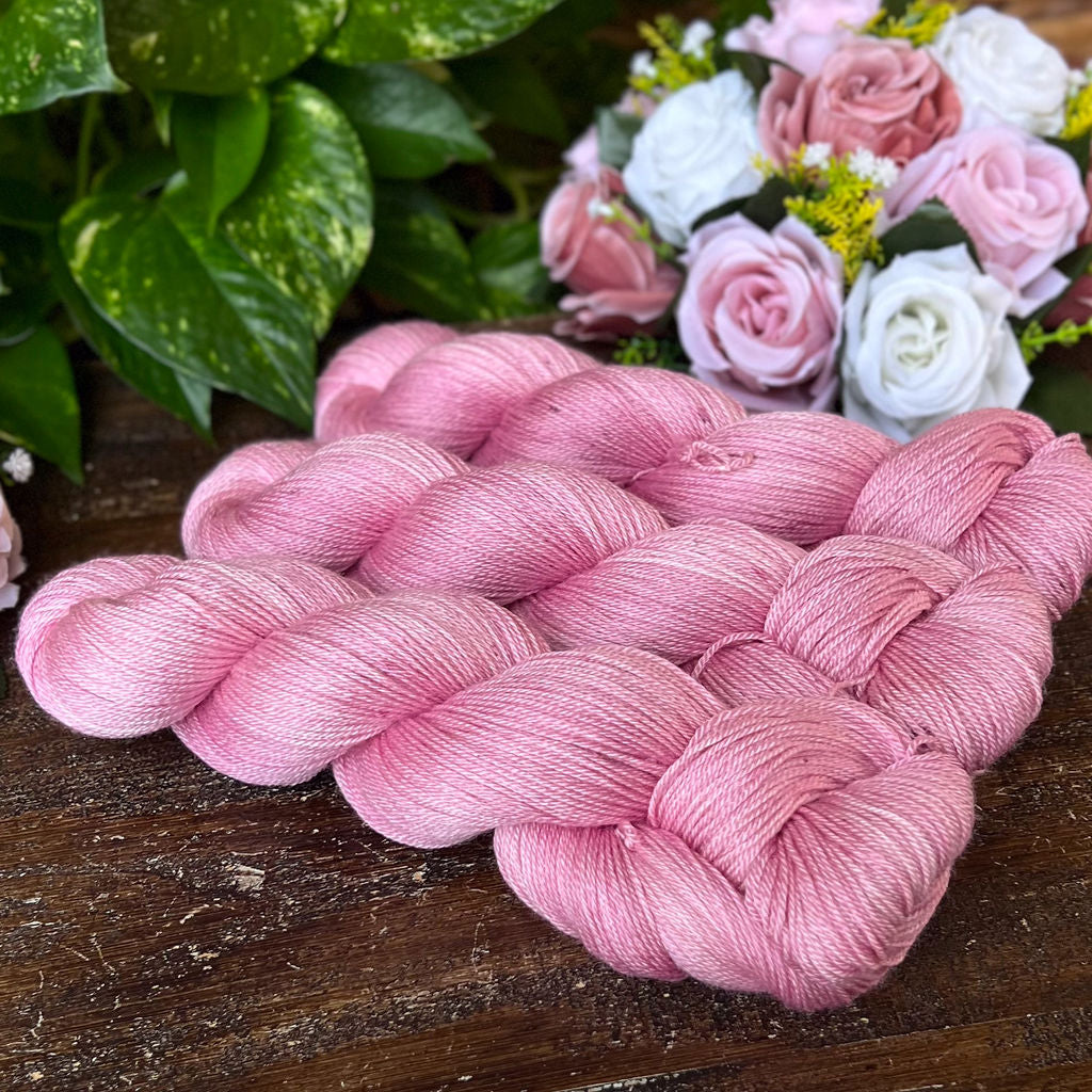 "Let Them Eat Cake" Merino/Bamboo Fingering Hand-dyed Yarn