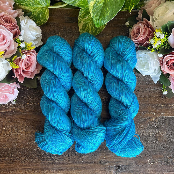 "Dance With Me" Merino/Bamboo Fingering Hand-dyed Yarn