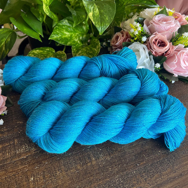 "Dance With Me" Merino/Bamboo Fingering Hand-dyed Yarn
