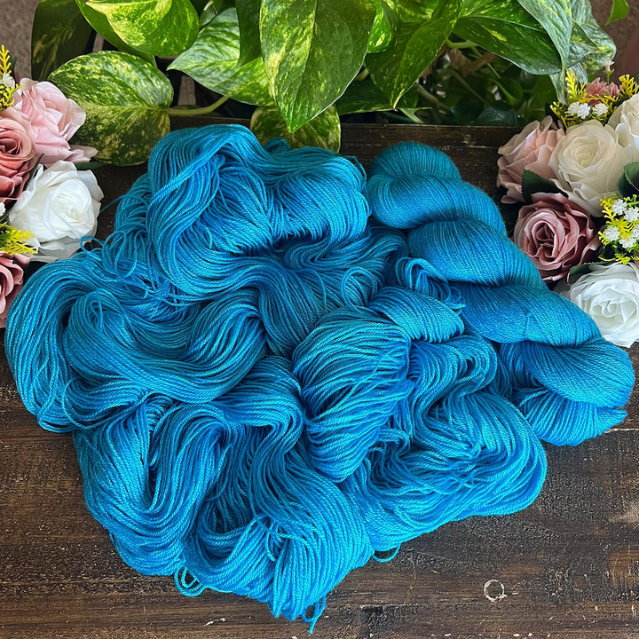 "Dance With Me" Merino/Bamboo Fingering Hand-dyed Yarn
