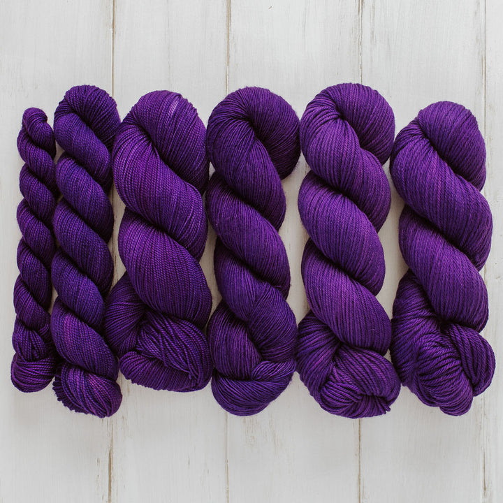 "Amethyst" Hand-dyed Yarn