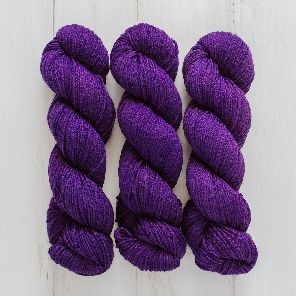 "Amethyst" Hand-dyed Yarn
