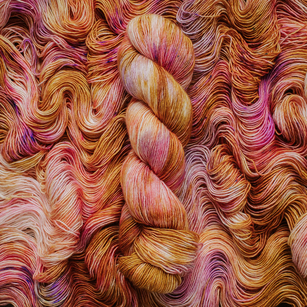 "Aurora" Hand-Dyed Yarn – Dragon Collection