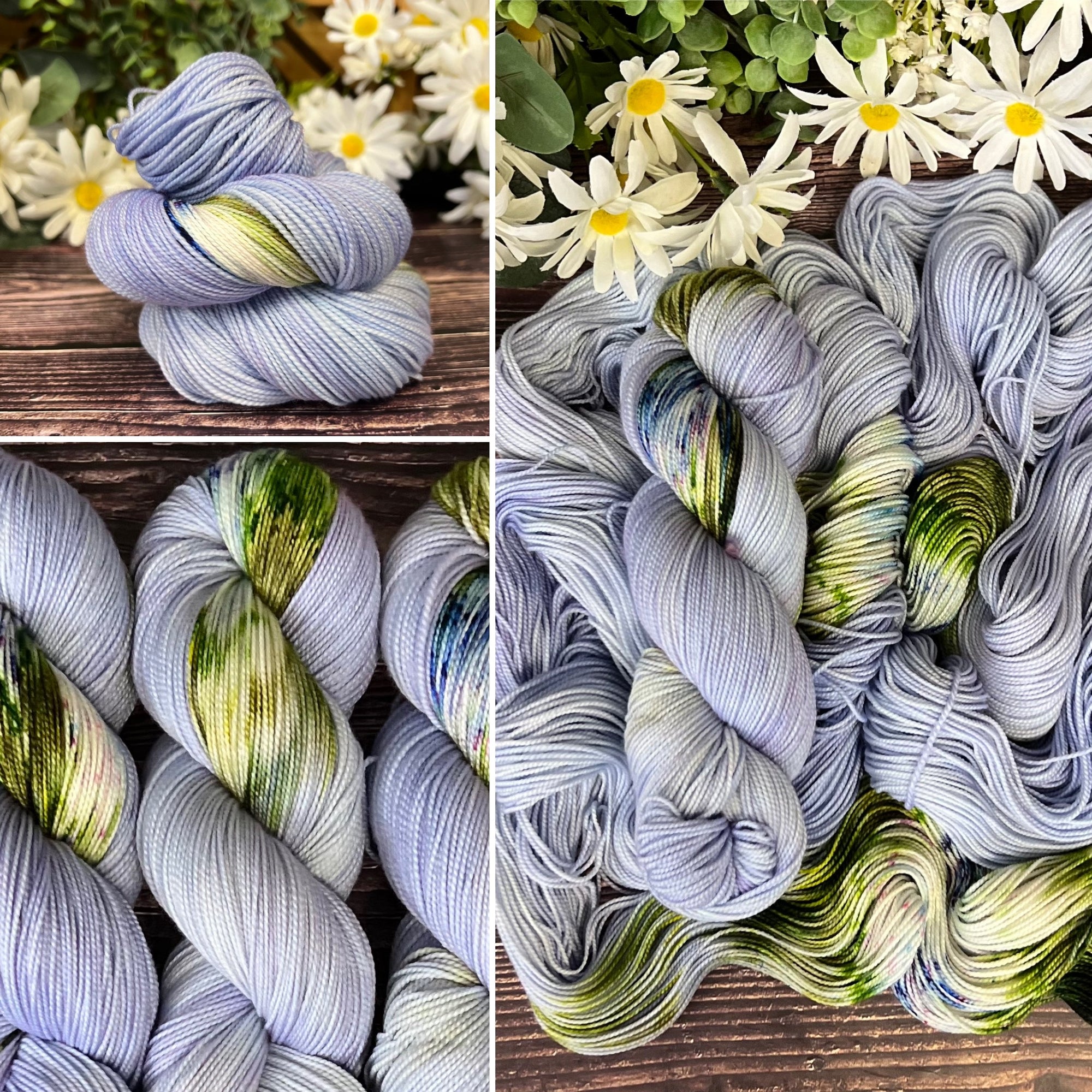 "Heart of a Dreamer" Hand-dyed Yarn