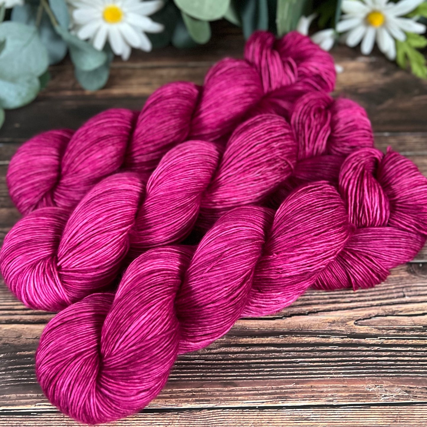 "Pretty in Pink" Hand-dyed Yarn